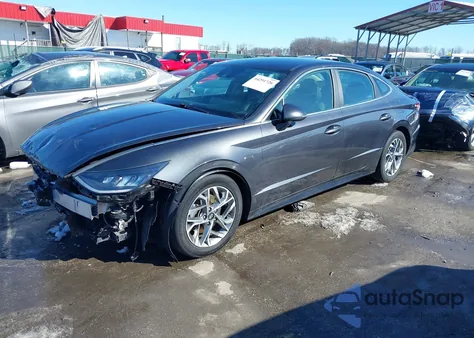 2020 Hyundai Sonata Sel из США, поврежденный, VIN 5NPEL4JA3LH036834
